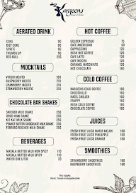 Kargeens Cafe menu 2