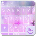 Cover Image of Tải xuống Purple Iris Keyboard Theme 6.4.29.2019 APK