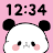 Digital Clock Mochimochi Panda icon