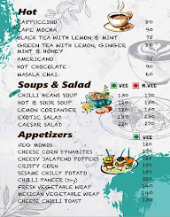 Cafe Radiohead menu 3