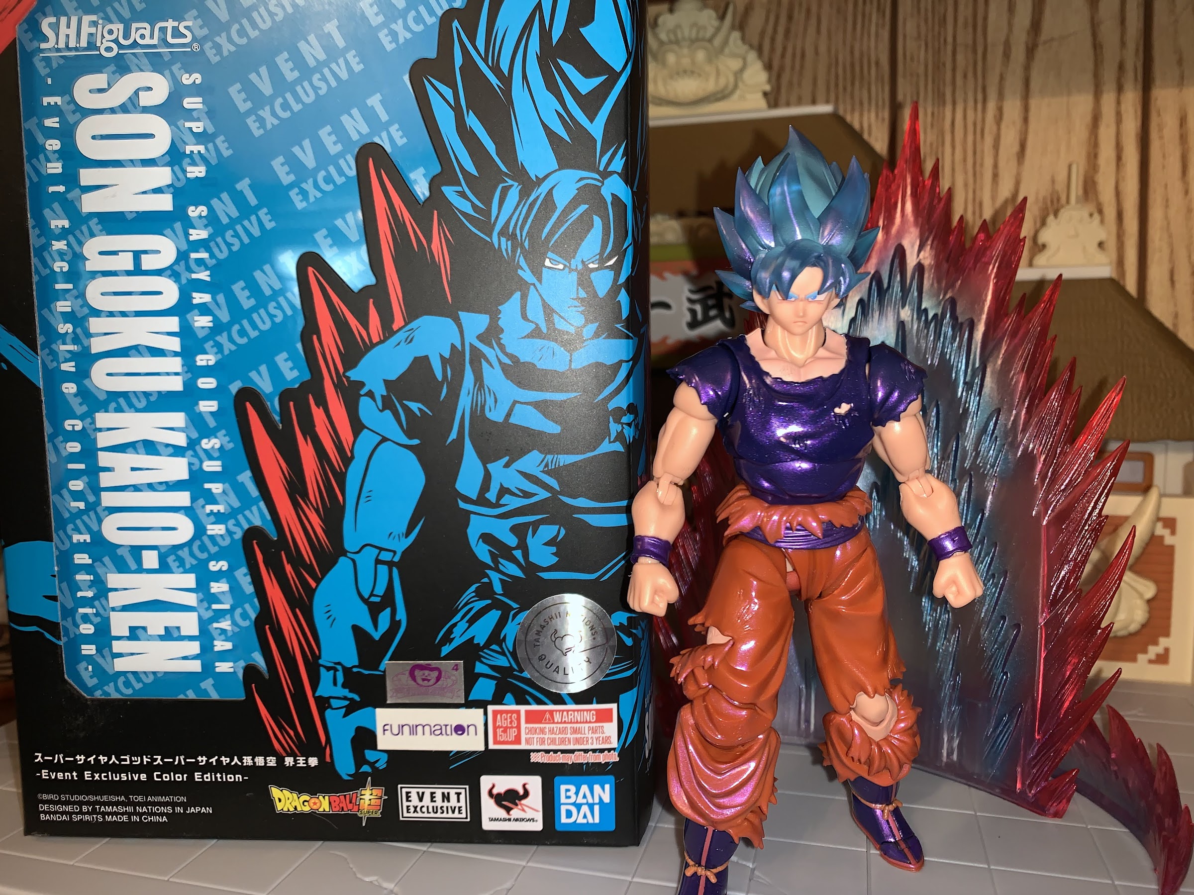 In hand photos of Demoniacal Fits Ultimate Atrocious Time Breaker Goku