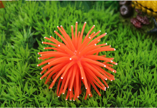 Title 4, Simulated Aquatic Sea Urchin Fish Tank Decorati...