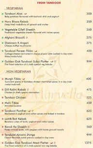 Golden Oak - La Marvella Hotel menu 1