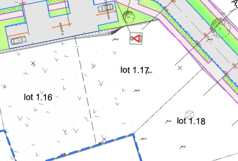  Vente Terrain à bâtir - 575m² à Auxerre (89000) 