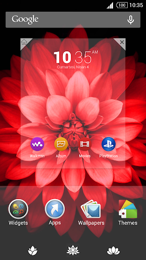 Lotus Xperia Theme