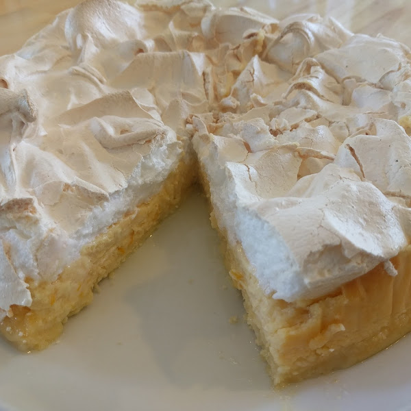 Lemon meringue cheesecake gluten free