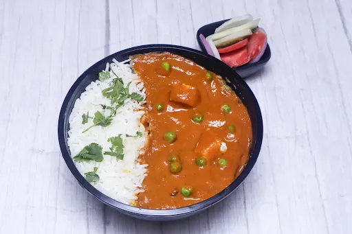 Matar Paneer Rice