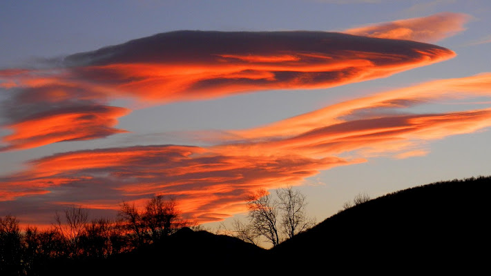 Tramonto visto da casa di fotorobi