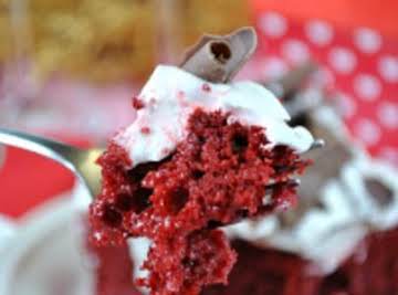 Better Than Valentine's Day... Red Velvet Poke Cake