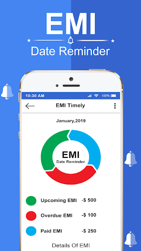 EMI Date Reminder  All Reminder with Alarm