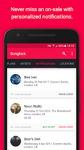 Songkick Concerts