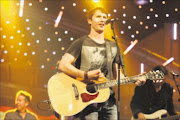 STRUMMING: International superstar James Blunt performs at an Idols recording in  Joburg.  PHOTO: BAFANA  MAHLANGU