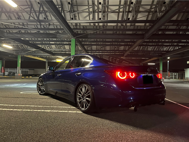 スカイラインのIMLA WHEELS・ドライブ・もっと楽しく感じるままに・ホイール交換・残暑厳しいに関するカスタム事例の投稿画像5枚目