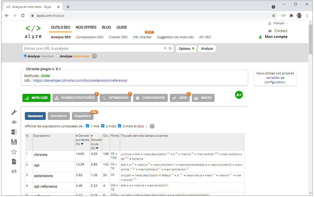 Alyze: SEO analysis tool Preview image 0