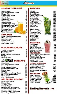 Moriz Restaurant menu 3