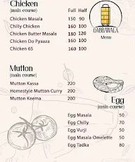 Dabbawala menu 2