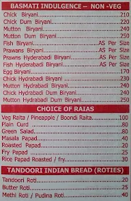 Vaibhav Garden menu 5