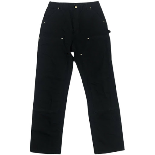 Title 2, Mens Washed And Worn Double Knee Canvas Overalls