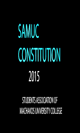 SAMUC CONSTITUTION