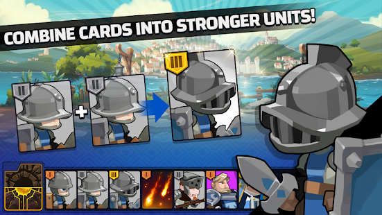 The Wonder Stone: Card Merge Defense Strategy Game banner