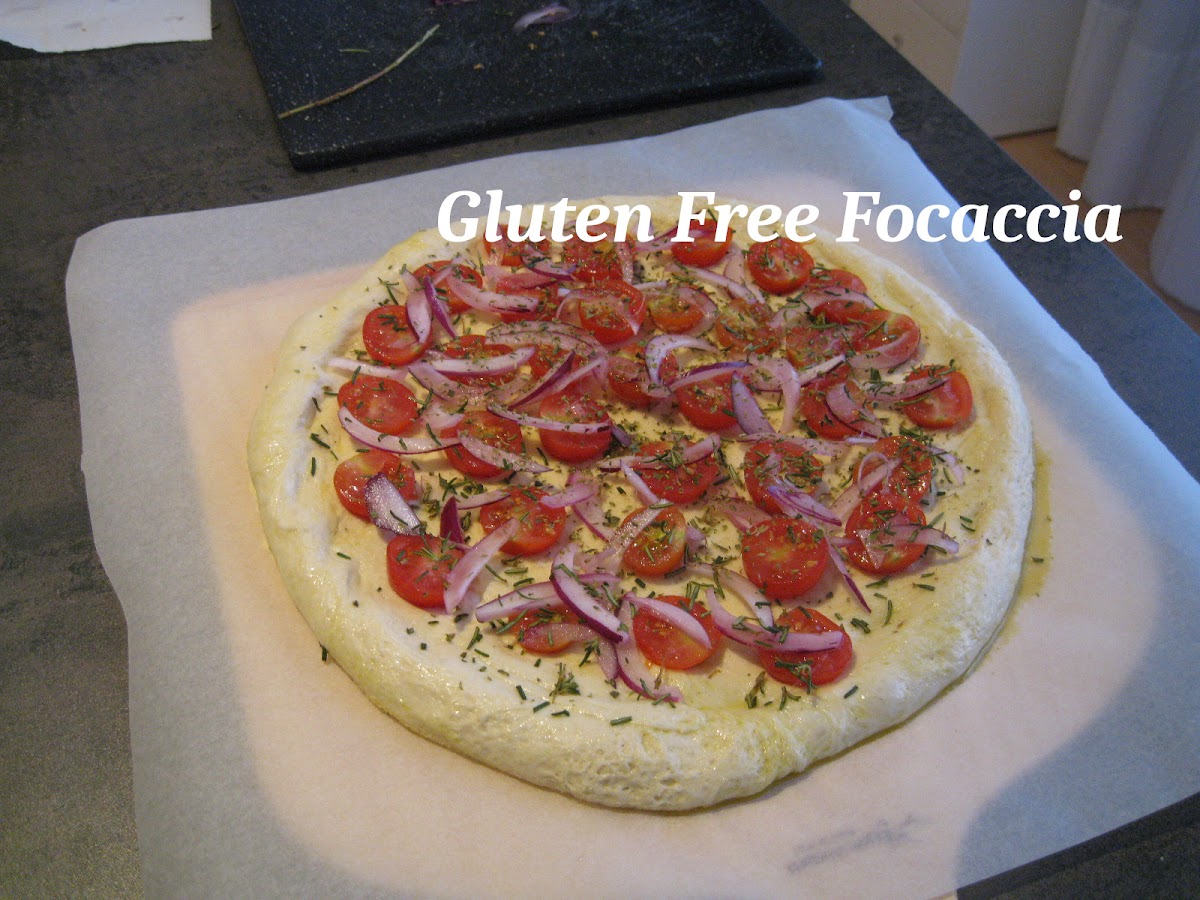 Week Long Cooking Course for Celiacs in Italy at Mama Isa's Cooking School - Here is focaccia https://isacookinpadua.altervista.org/week-gluten-free-cooking-course.html