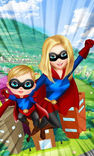 Superhero Mom - Baby's Hero