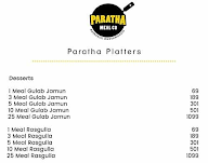 Paratha Meal Co menu 2