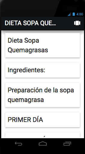 Dieta Sopa quema grasas