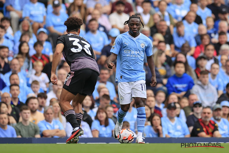 Premier prix pour Jeremy Doku à Manchester City : "Ca va me booster mentalement" 