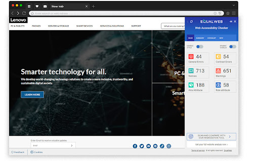 EqualWeb Accessibility Checker