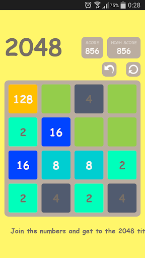 Screenshot 2048 Super Color
