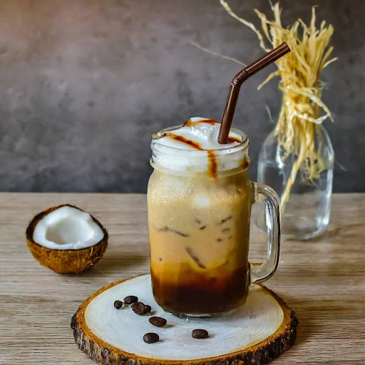 Coconut Milk Cold Coffee [450 Ml, 1 Mason Jar]