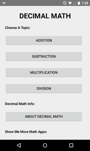 Decimal Math