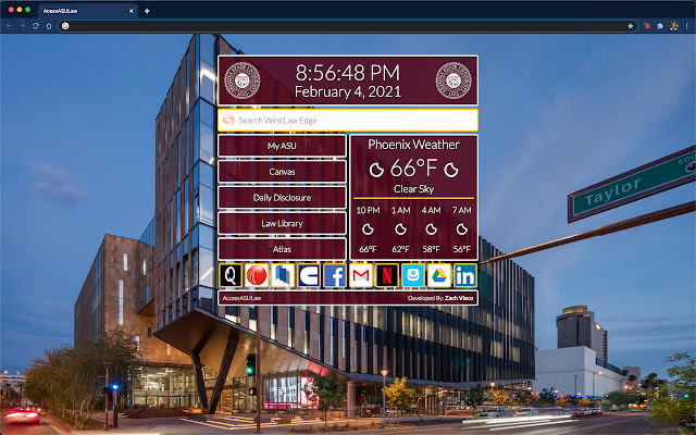 AccessASULaw chrome extension