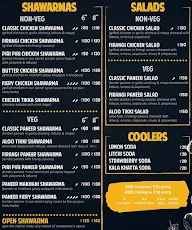 Shawarmaji menu 1