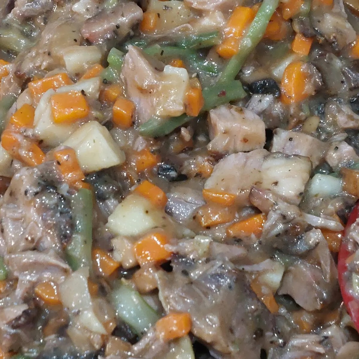 Brisket Pot Pie filling (from scratch)