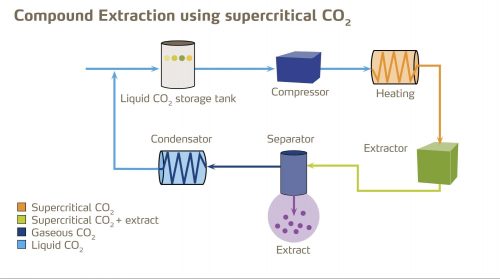 CO2 Oil Extraction Process