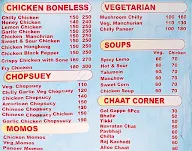 Anna South n Chinese Fast Food menu 5