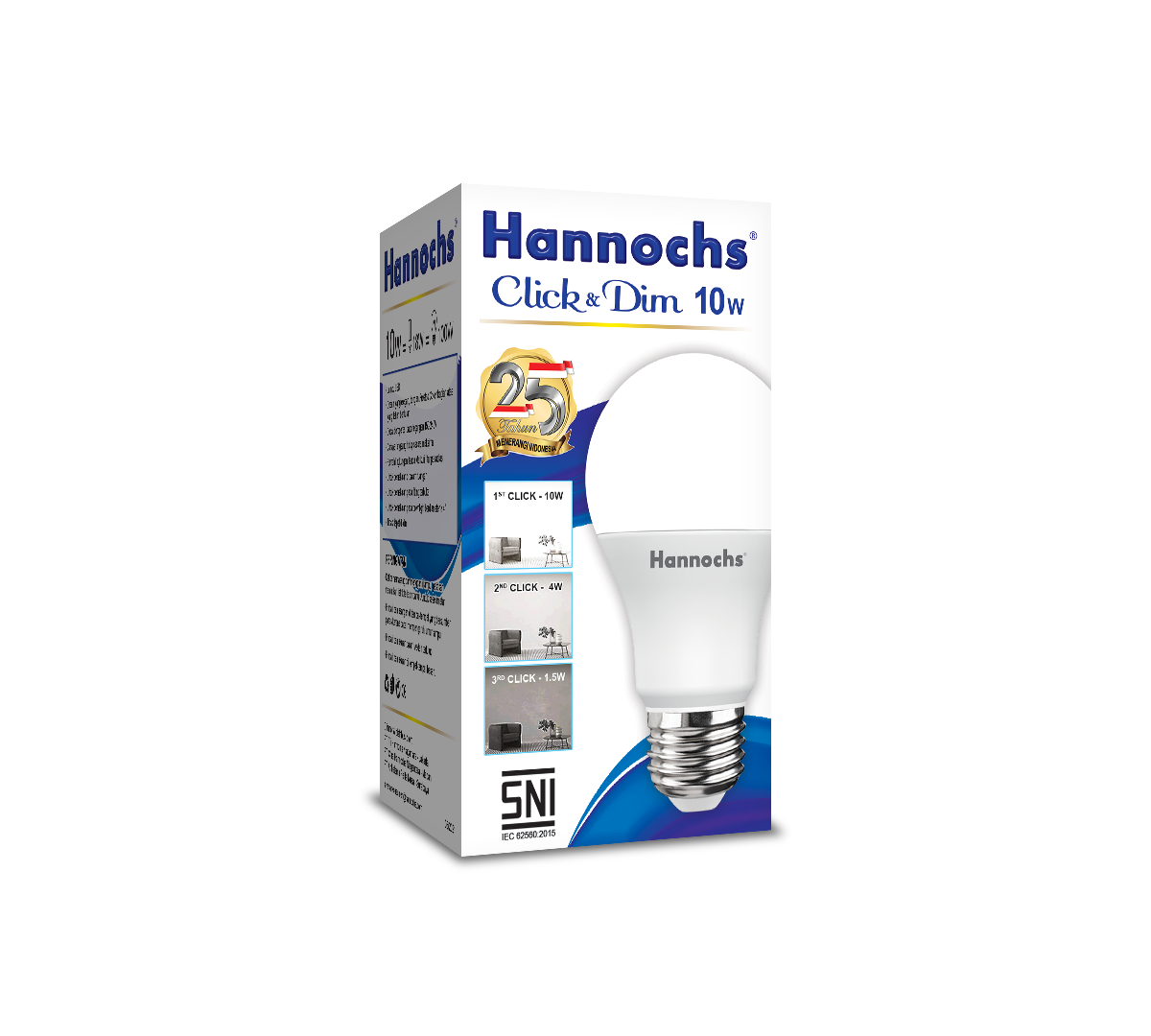 lampu hannochs LED New Click & Dim