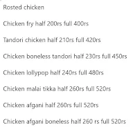 Hyderabadi Chicken Biryani Point menu 2