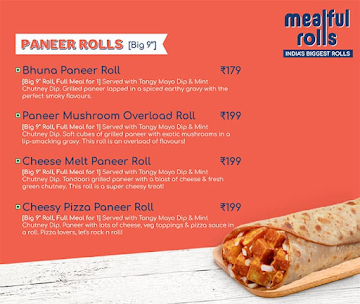 Mealful Rolls - India's Biggest Rolls menu 
