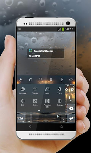 免費下載個人化APP|Troubled Ocean TouchPal Theme app開箱文|APP開箱王