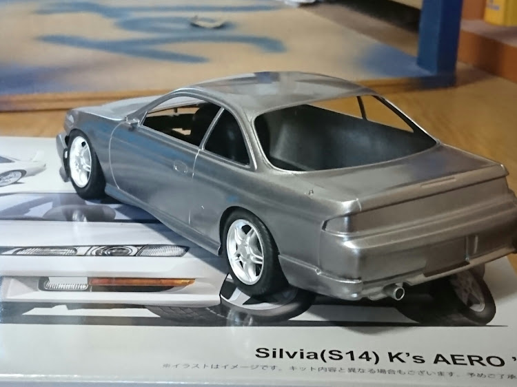 Shion@No car No Life!さんが投稿したプラモデル・s14後期、シルビアに関するカスタム事例の投稿画像1枚目
