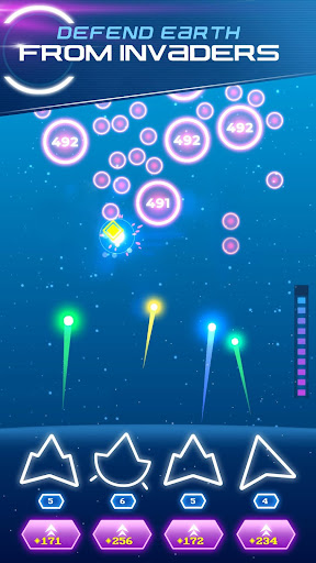 Non-Stop Space Defense - Infinite Aliens Shooter