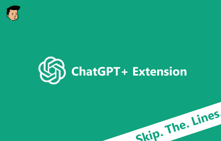 ChatGPT+ Extension small promo image