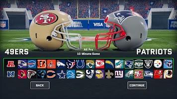 Visa Financial Football Screenshot