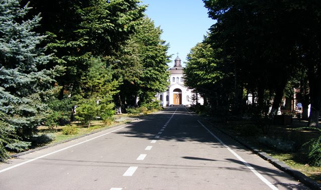 CHAPEL AT BELLU CEMETERY BUCHAREST