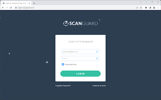 Scanguard Password Vault Assistant