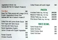 Healthy Foods menu 3