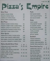 Pizza's Empire menu 4